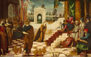 The Visit of the Queen of Sheba to Solomon, Jacopo Robusti, called Il Tintoretto in M&G Collection