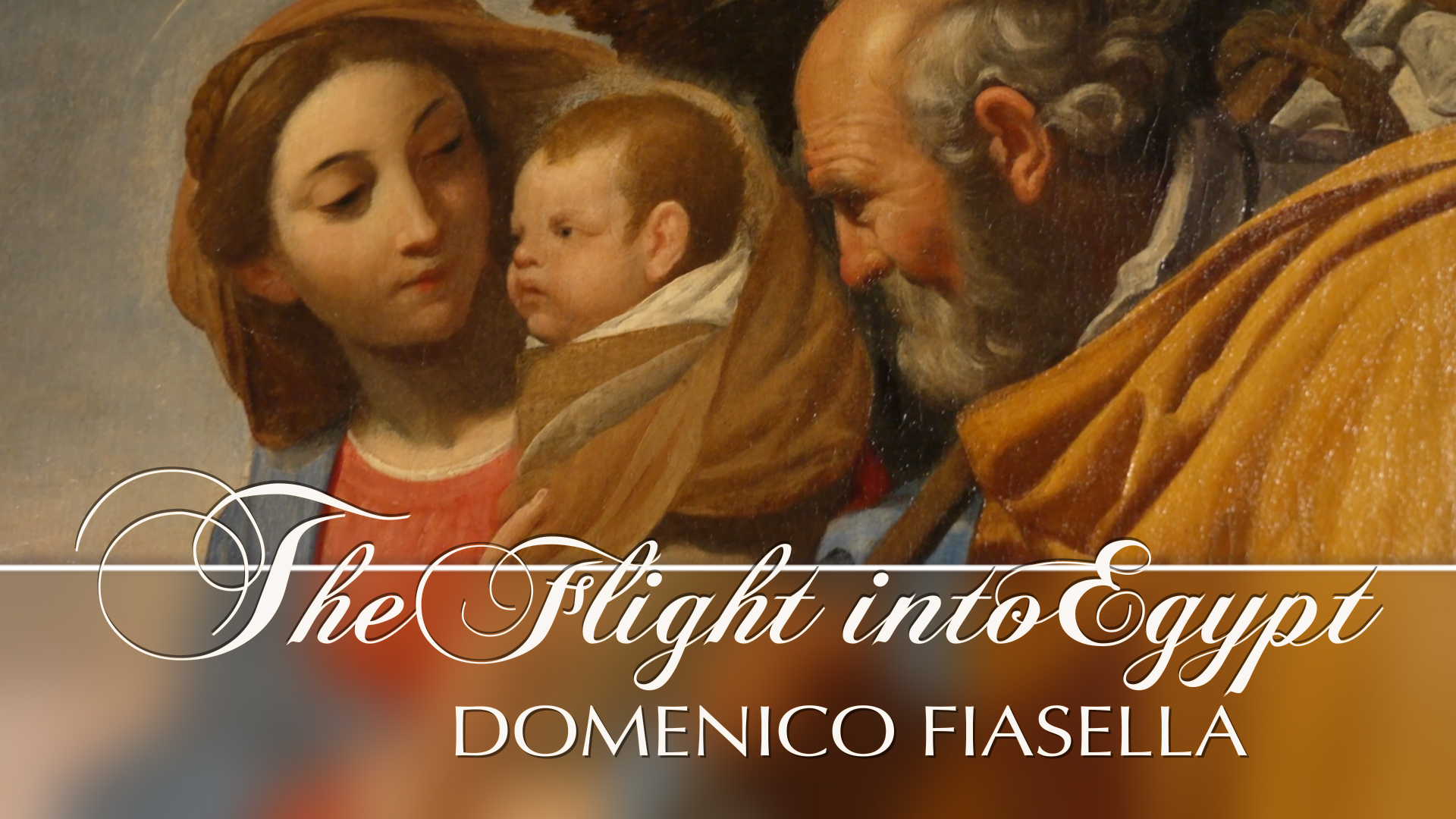 Domenico Fiasella: The Flight into Egypt