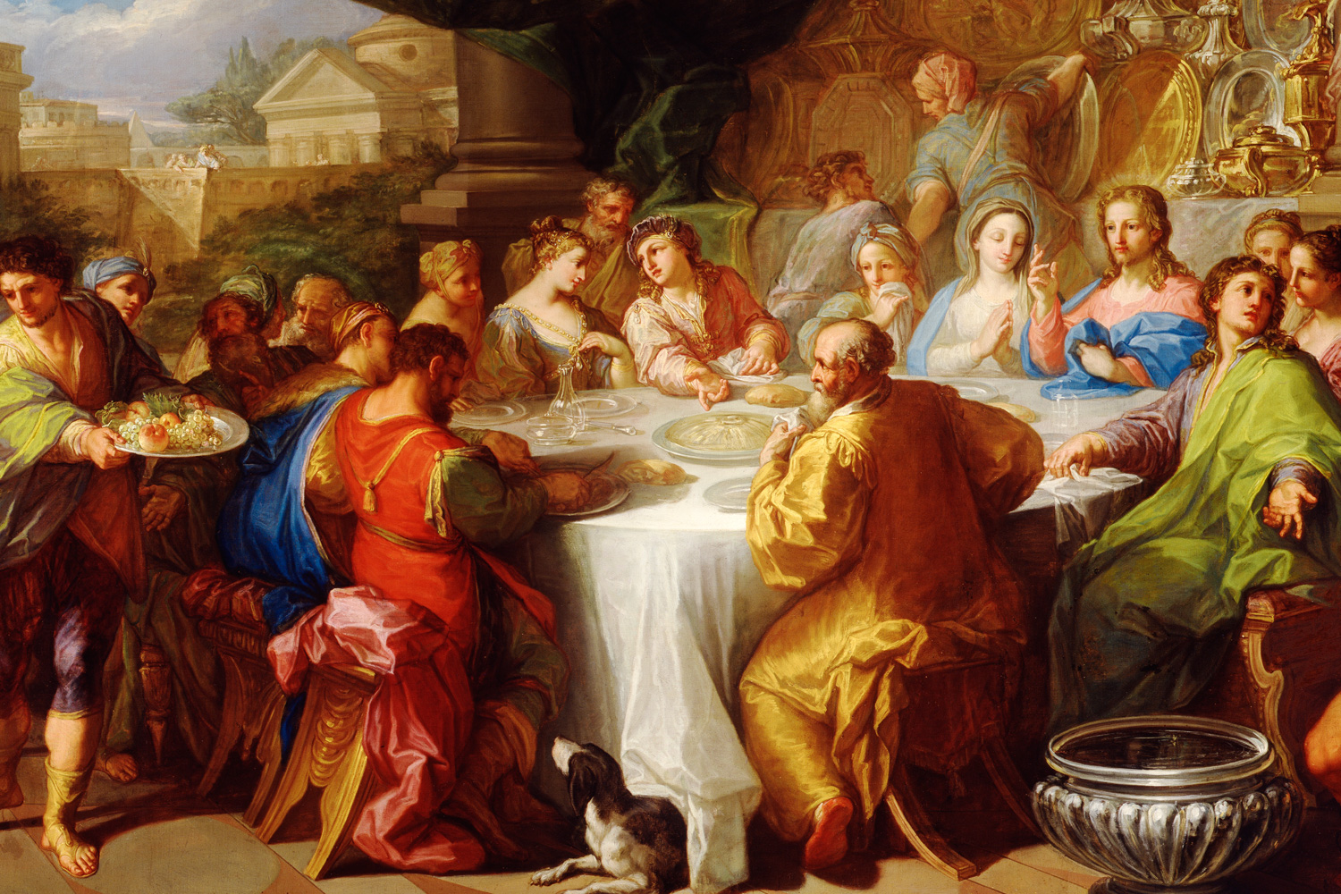 The Wedding Feast at Cana, Giovanni Domenico Piastrini in M&G Collection