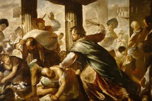 Christ Cleansing the Temple, Luca Giordano in M&G Collection