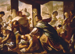 Christ Cleansing the Temple, Luca Giordano in M&G Collection