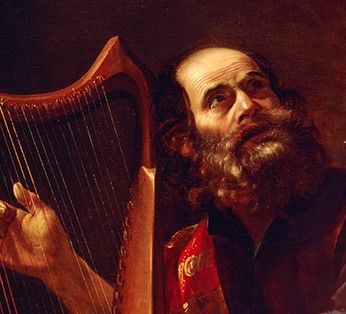 Whatsoever Things Are… Worthy of Praise: King David Playing the Harp