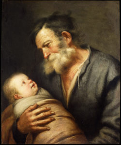 Carlo Francesco Nuvolone, St. Joseph and the Christ Child in M&G Collection