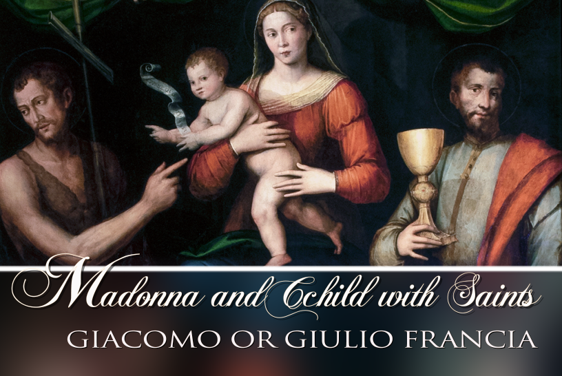 Madonna and Child with Saints: Giacomo or Giulio Francia