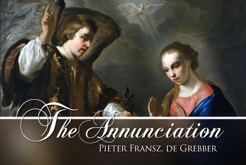 The Annunciation: Pieter Fransz. de Grebber