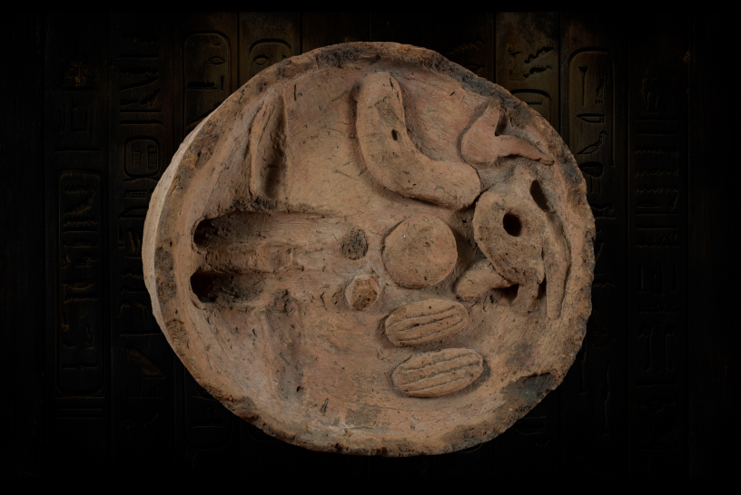 Egyptian Pottery Offering Tray