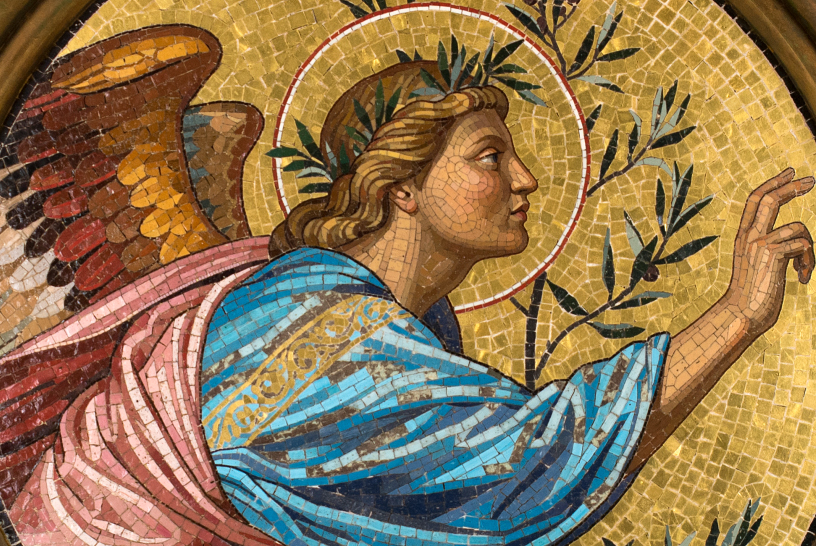 St. Gabriel the Archangel, Pre-Raphaelite Mosaic
